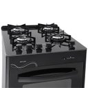 Ver imagem 2 de Fogão de Piso Suggar Neo Glass 4q Mesa Vidro Preto Bivolt Fgvng410pt