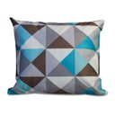 Ver imagem 3 de Kit 2 Almofadas Decorativa Quadrado 45x45 Cm Cm Sala Quarto Sofá Suede Estampa Azul Eli Móveis e D