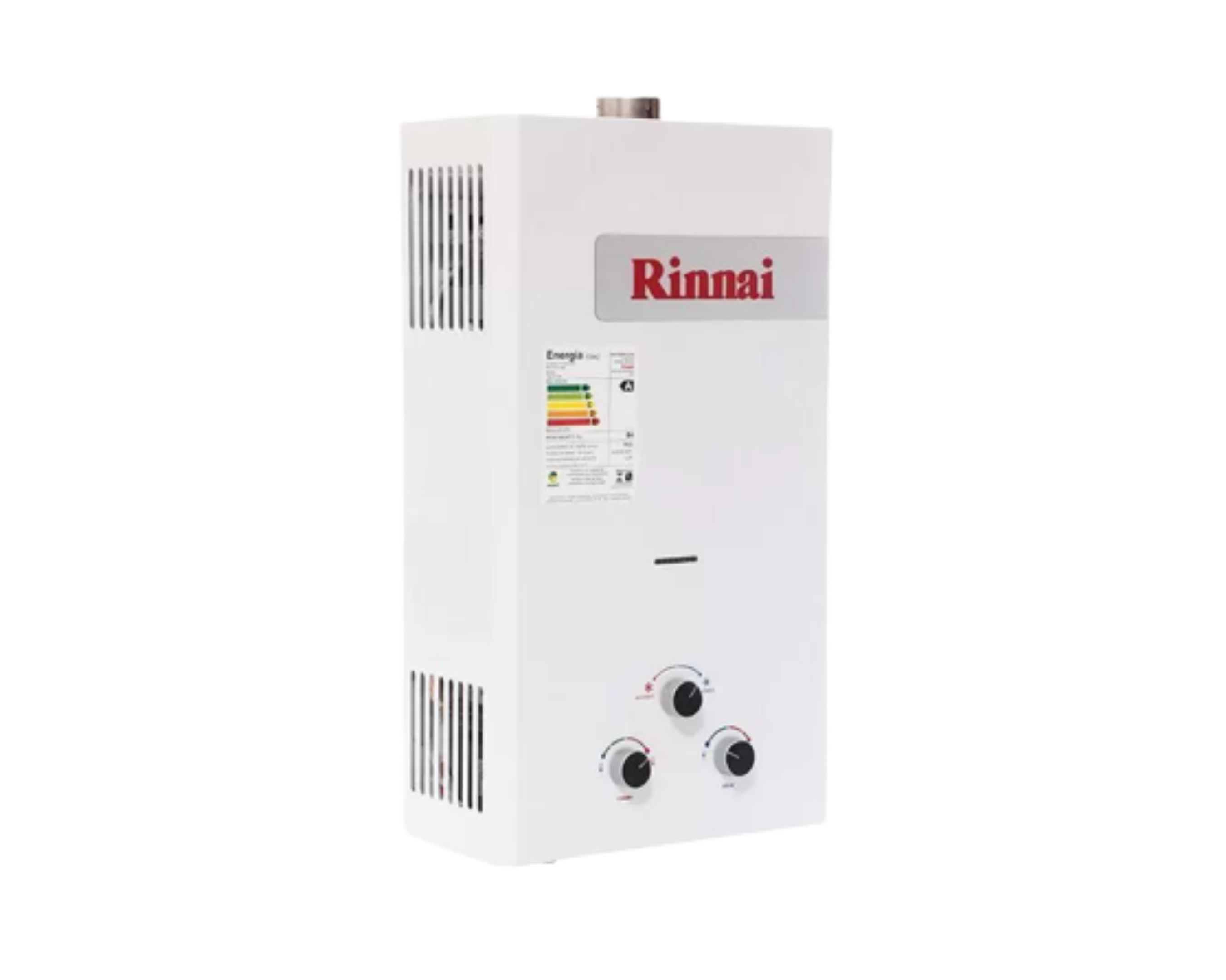 Aquecedor De Água A Gás Rinnai M150 Feh Branco 15 Litros  Bivolt Gás GN (mecânico) - 2