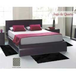 Jogo de Quarto Tapete Shaggy Macio 3 Peças Antider. Preto - 2