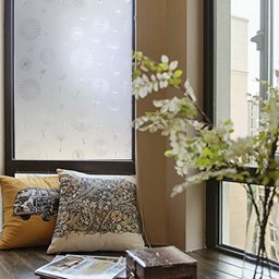 Película Adesivo Eletrostática Estática 3d Vidro Dente Leão - 3