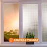 Pelicula Adesivo Eletrostatica Vidro Quadrados Grandes - 2