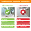 Ver imagem 6 de Pelicula Adesivo Eletrostatica Vidro Quadrados Grandes