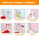 Ver imagem 7 de Pelicula Adesivo Eletrostatica Vidro Quadrados Grandes
