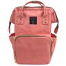 Mala Bolsa Mochila p Mãe Maternidade e Organização Bebê Rosa - 1