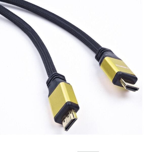 Cabo HDMI Mais Mania 10Mts Acabamento Metálico Full HD 4K - 3