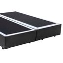 Ver imagem 5 de Box Queen Bipartido Sintético Mega Cama Cinza 158x198x42