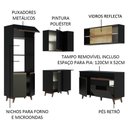 Ver imagem 4 de Cozinha Completa de Canto Reims com Armário e Balcão Madesa