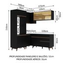 Ver imagem 7 de Cozinha Completa de Canto Reims com Armário e Balcão Madesa