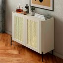 Ver imagem 1 de Buffet Mdf com Palha Natural L98,5 X A81,5cm