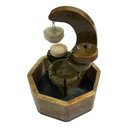 Ver imagem 3 de Fonte Cascata Lua com Aromatizador em Pedra Sabão