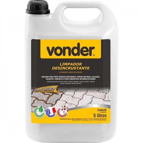 Limpador desincrustante biodegradável 5 litros Vonder - 1