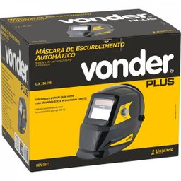 Máscara de escurecimento automático tonalidade 9 a 13 MEV 0913 Vonder PLUS - 7