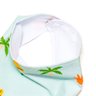 Babador Bandana Bebê e Infantil com Regulagem - Safari Amarelo e Laranja - 1