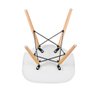 Conjunto de Mesa Redonda Eames 100cm Branco + 4 Cadeiras Eiffel Dsw Branco - 7