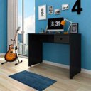 Ver imagem 4 de Mesa para Computador Notebook Escrivaninha 101cm Dubai Preto - Mpozenato