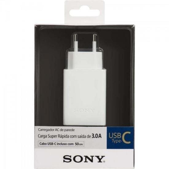 Carregador USB 3A Cp-Ad3 Branco Sony - 2