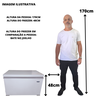 Freezer 70l, Mini Freezer Junges, Freezer Ideal para Camping, Pescarias 127v - 3