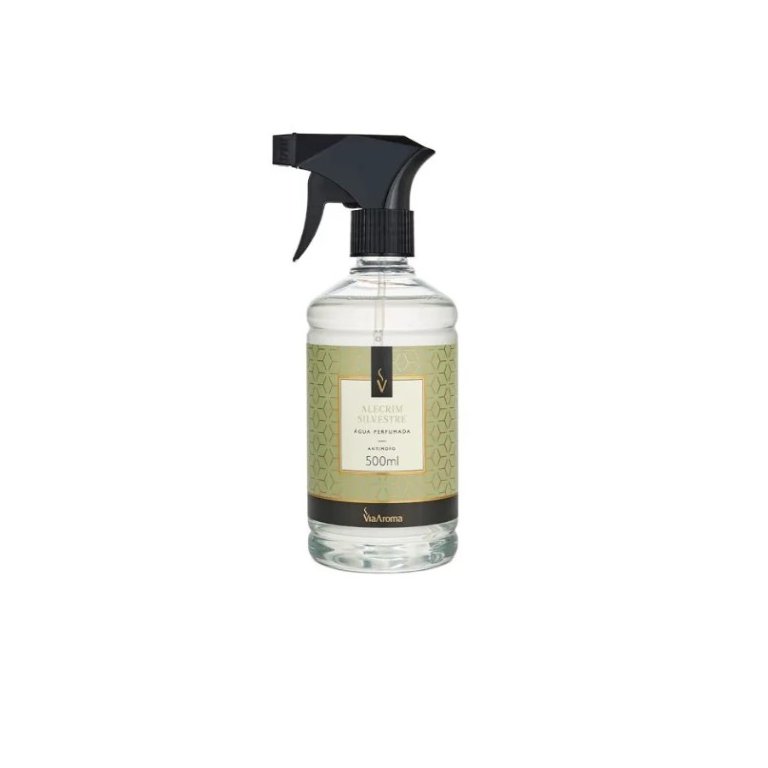 Água Perfumada Para Tecidos 500ml - Alecrim Silvestre Concentrada