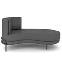 Ver imagem 6 de Sofá Chaise Longue Sala de Estar Living Lucca Direito D02 Corano Cinza C-03 - Lyam Decor