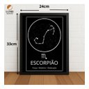 Ver imagem 2 de Quadro Constelação Signo Escorpião 33x24cm com Vidro