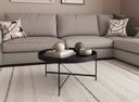 Ver imagem 2 de Mesa de Centro Décor 70cm em Couro Preto - Móvebrinque