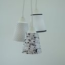 Ver imagem 3 de Lustre Pendente Luminária Quarto de Bebê Zoo Preto e Branco