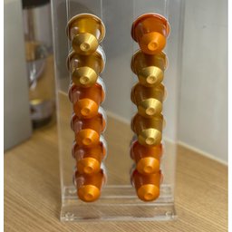 Suporte Para Cápsulas Nespresso Em Acrílico - 28 Cápsulas Cor:cristal - 2