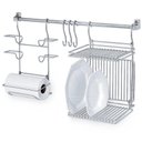 Ver imagem 1 de Kitchen Set Duplo 3 Escorredor/ Suporte Para Rolos - Passerini