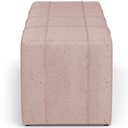 Ver imagem 2 de Puff Decorativo Living Sala de Estar 160 Cm Roma W01 Linho Rosê - lyam