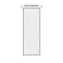 Ver imagem 3 de Porta Madeira Lisa Primer Branco 2,10x1,00