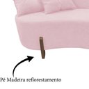 Ver mais imagens de Namoradeira Sofá Feijão Luna 130cm Orgânica Couro