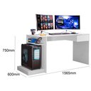 Ver imagem 2 de Mesa para Computador Gamer Monster Branco Liso Fosco 3003024511 Mobler