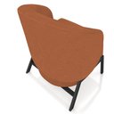 Ver imagem 7 de Poltrona Decorativa para Sala Living Pés Industrial Sierra K01 Bouclê Terracota - Lyam Decor