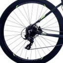 Ver imagem 3 de Bike Oggi Hacker HDS Hidráulico 2020 Shimano 24v - Preto/ Verde 17