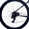 Bike Oggi Hacker HDS Hidráulico 2020 Shimano 24v - Preto/ Verde 15 - 3