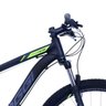 Bike Oggi Hacker HDS Hidráulico 2020 Shimano 24v - Preto/ Verde 15 - 5