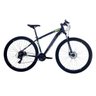 Bike Oggi Hacker HDS Hidráulico 2020 Shimano 24v - Preto/ Verde 15 - 2
