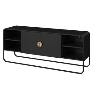 Rack 1,50 Luna Nero/preto - 28070