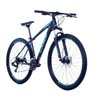 Bike Oggi Hacker HDS Hidráulico 2020 Shimano 24v - Preto/ Azul 17 - 1