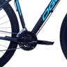 Bike Oggi Hacker HDS Hidráulico 2020 Shimano 24v - Preto/ Azul 17 - 4