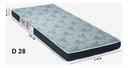 Ver imagem 3 de Cama Solteiro Tubolar/aço, Colchao D28 Alojamento,dormitorio:cama e Colchao/cinza