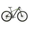 Bike Oggi Big Wheel 7.2 2019 27v Shimano Alívio - Preto/ Verde 19 - 2