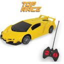 Ver imagem 2 de Carro de Controle Remoto Top Race Polibrinq Car825 Amarelo