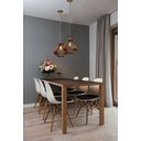 Ver imagem 1 de Lustre Luminária Pendente Madeira 23x25cm Rustica Sala Lpa20 - Amêndola Rústica - 110V/220V (Bivolt)