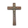 Crucifixo Cruz De Porta Ou Parede Madeira Rústica São Bento 12 Cm - 3