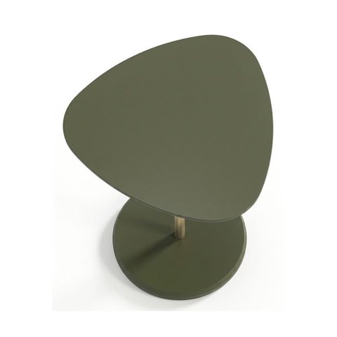 Mesa de Apoio Alta Elegante para Sala de Estar com Estilo Contemporaneo Menta Bel