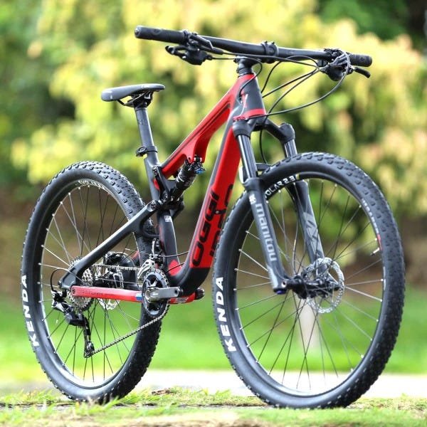 Bike Oggi Cattura Sport Carbono 2019 Shimano Deore - Preto/ Vermelho 17 |  MadeiraMadeira