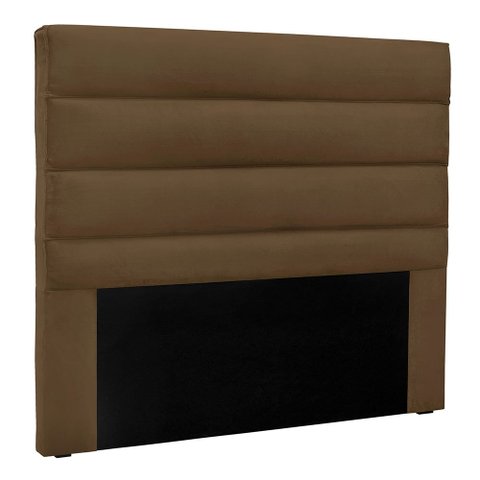 Cabeceira Queen 1,60m Las Palmas Suede Caramelo - Pallazio