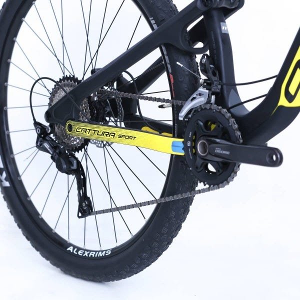 Bike Oggi Cattura Sport Carbono 2019 Shimano Deore - Preto/ Amarelo 15 |  MadeiraMadeira